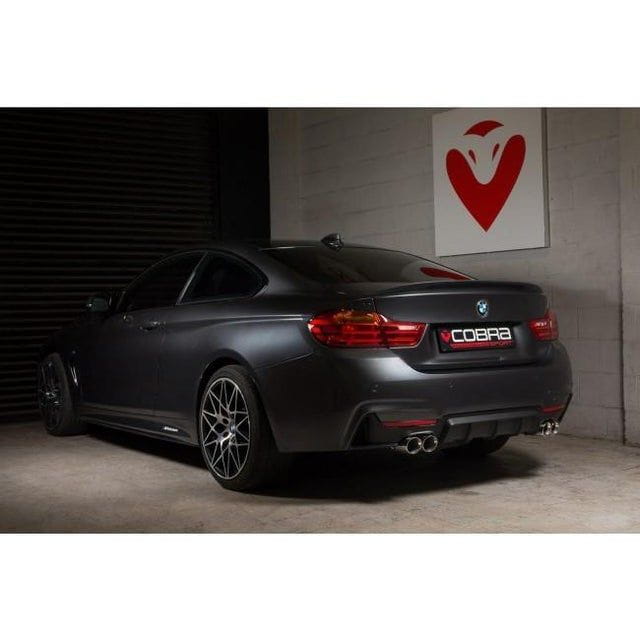 BMW 430D (F32/F33/F36) Quad Exit M4 Style Performance Exhaust