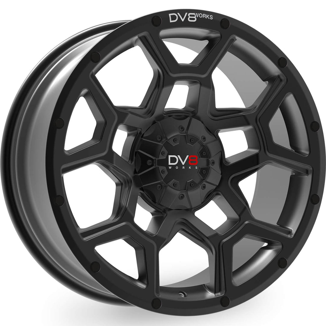 DV8 Works Hornet Black 20" Alloy Wheel