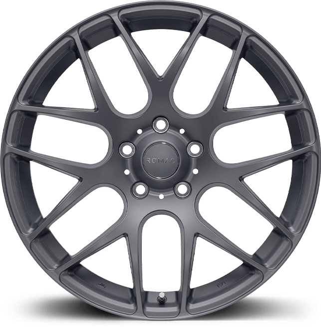 ROMAC RADIUM / 8.5x19 / 5x114.0 / MATT CARBON – Sterling Automotive Design