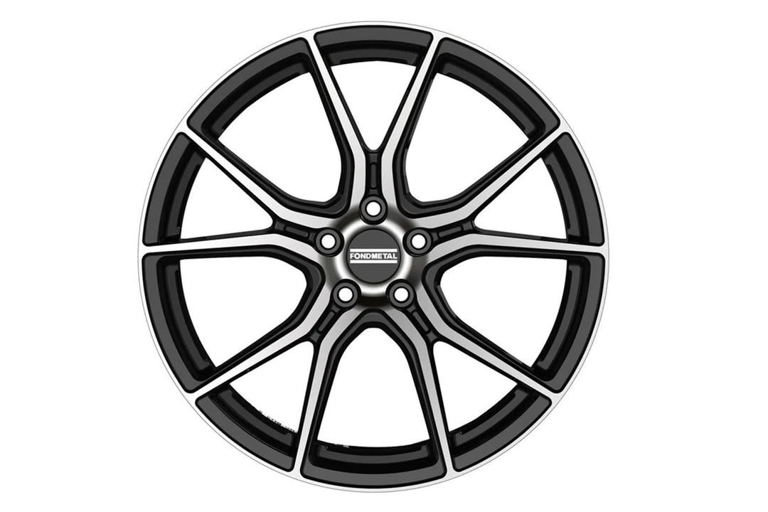Fondmetal STC45 Alloy Wheel 8.5 x 20" ET33 Gloss Black/Machined Face - BMW
