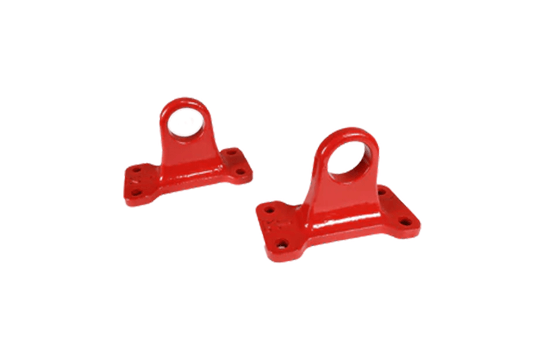 Defender Towing Loops Red